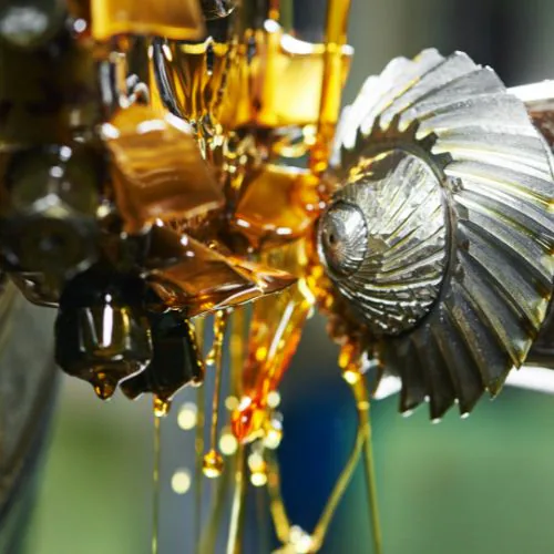 Straight cutting oil used in a metalworking operation