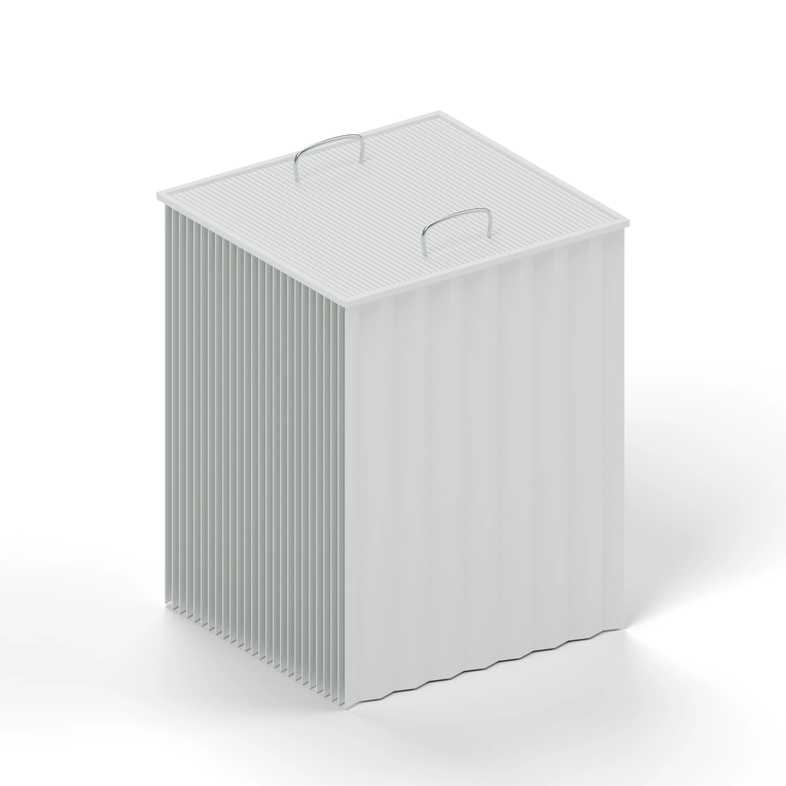 T.O.S.S. T1 lift-out coalescing media with perforated cover and lifting handles.